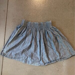 Banana Republic Blue Chambray Women's Skirt size 10